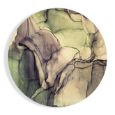 Green Marble Glass Wall Art.